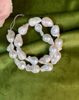 Natural Freshwater Pearl Beads, 13x23mm, Baroque 