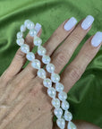 Natural Freshwater Pearl Beads, 9-10 mm, Drop 