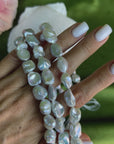 Natural Freshwater Pearl Beads, 14-16 mm, Irregular 